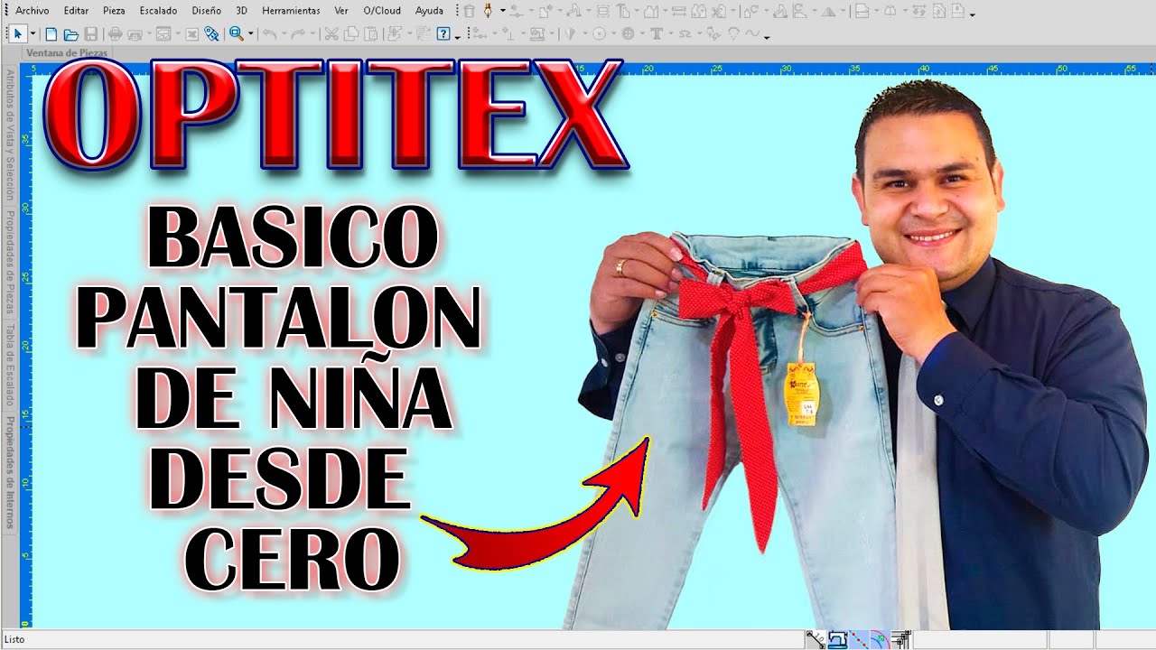 OPTITEX: tutorial pantalón de niña desde 0 (BASICO)