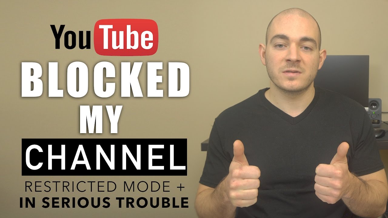 YOUTUBE BLOCKED MY CHANNEL (R-MODE) + IN SERIOUS TROUBLE!