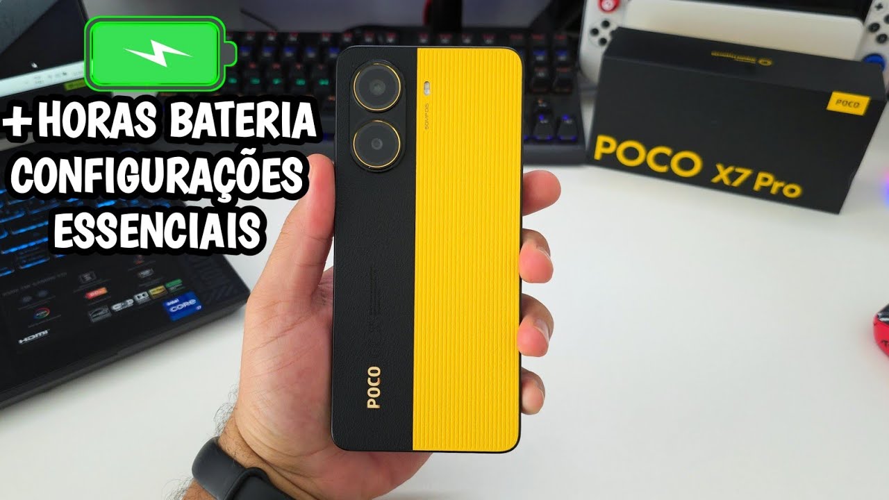 ATIVE AGORA E MELHORE A BATERIA DO POCO X7 PRO 🔋