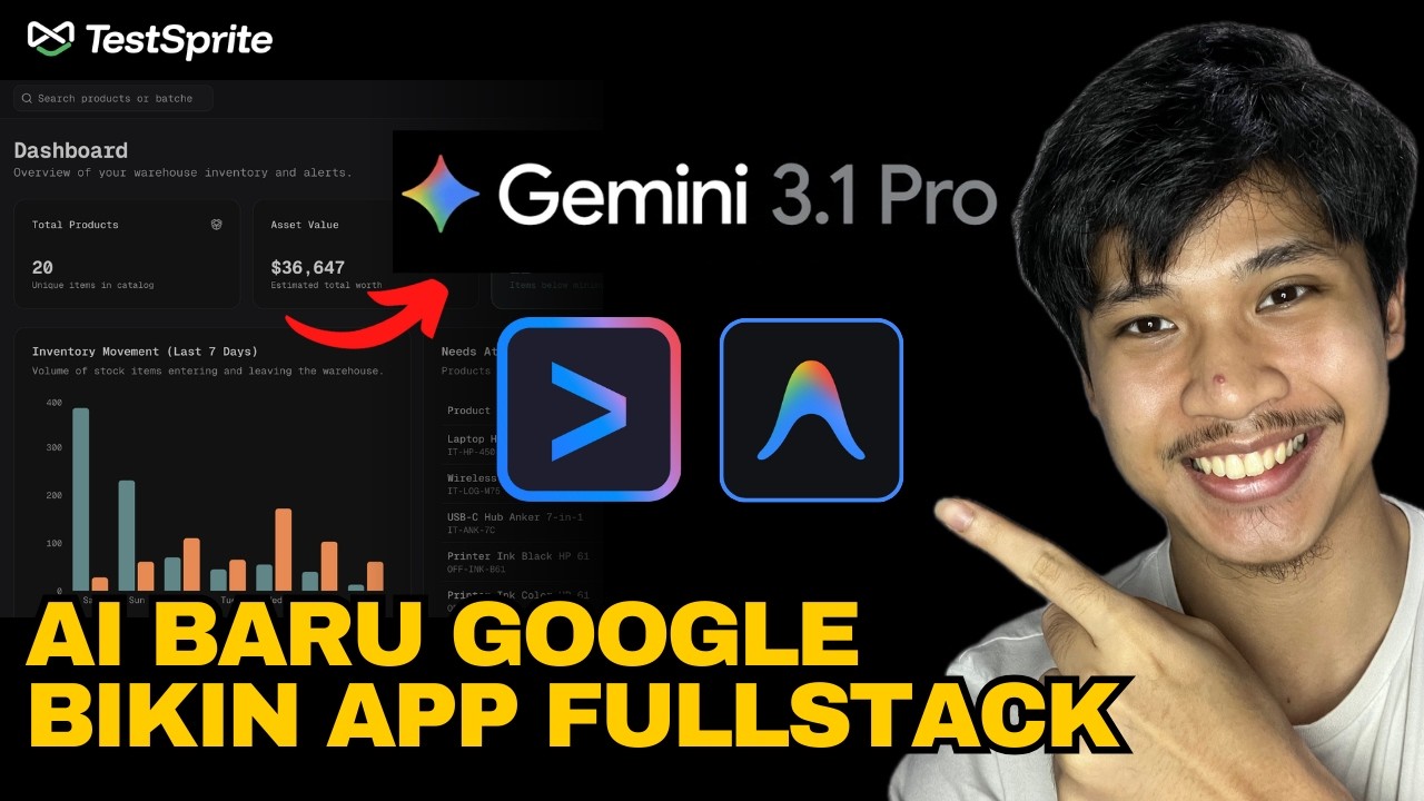 Gemini Sekarang Bagus Untuk Ngoding? Real World Test App Full Stack Pake AI di Antigravity