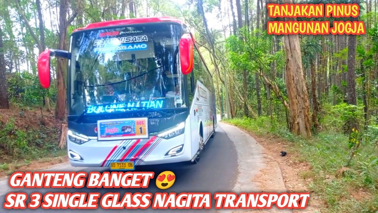 GANTENG BANGET SR 3 SINGLE GLASS NAGITA TRANSPORT