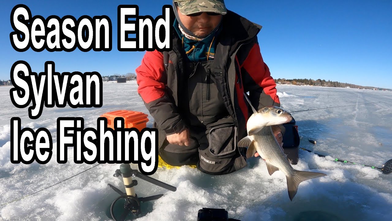 Season End Sylvan Lake Ice Fishing