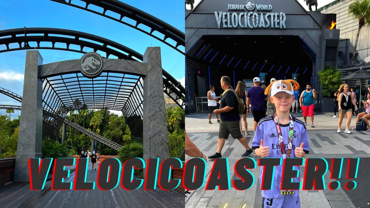Velocicoaster - WOW! | Islands Of Adventure & Universal Studios | Our First Velocicoaster Ride 🌎