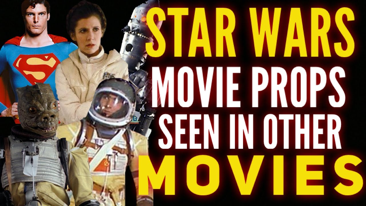 Star Wars Movie Props in other Movies!