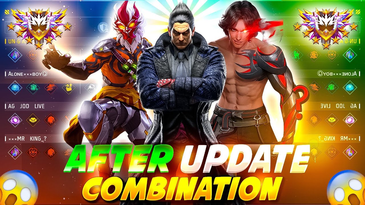 ( AFTER UPDATE )  TOP 3 💀 | br rank best character combination | best skill combination br rank 