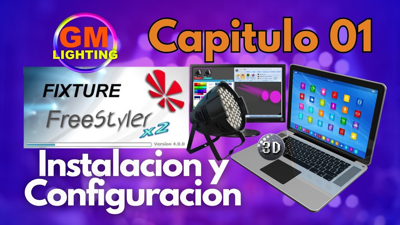 Cómo Instalar Freestyler DMX con Magic3D Fácil y Rápido 💡 | Tutorial Paso a Paso #GMLighting