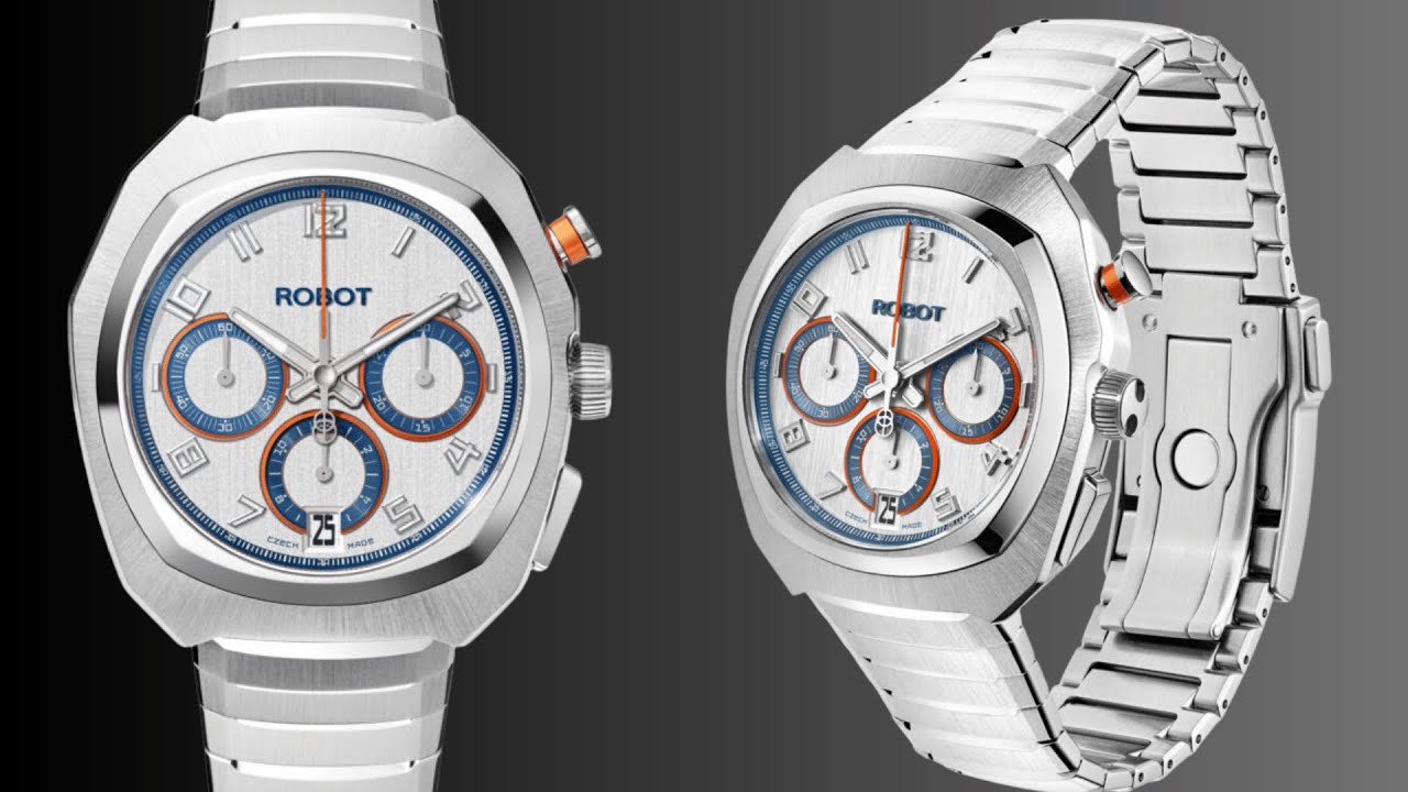 Новые часы Robot Robotic One Watch &mdash; футуристический хронограф за 9000 долларов от чешских часовщ...