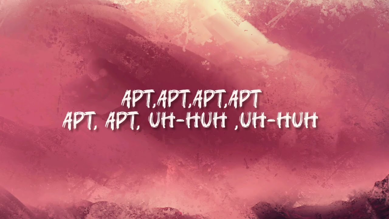 bruno mars apt || apt rose bruno mars lyrics