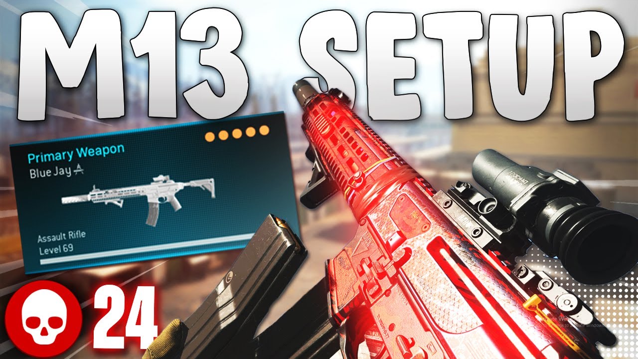 NO RECOIL M13 BEST CLASS SETUP! (Modern Warfare Warzone)