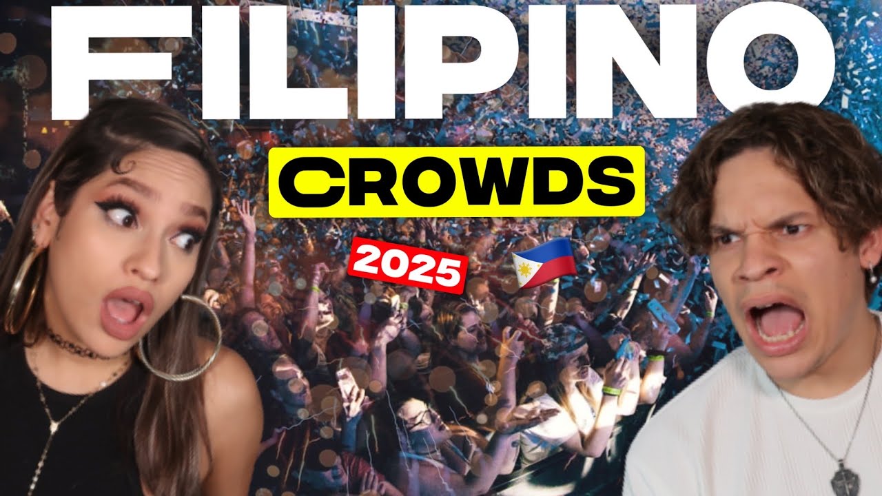 Latinos react to Philippine's AMAZING LIVE MUSIC CROWDS! in 2025