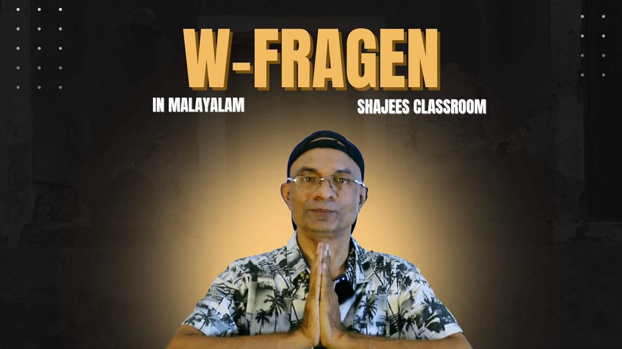 W-Fragen Explained | German in Malayalam