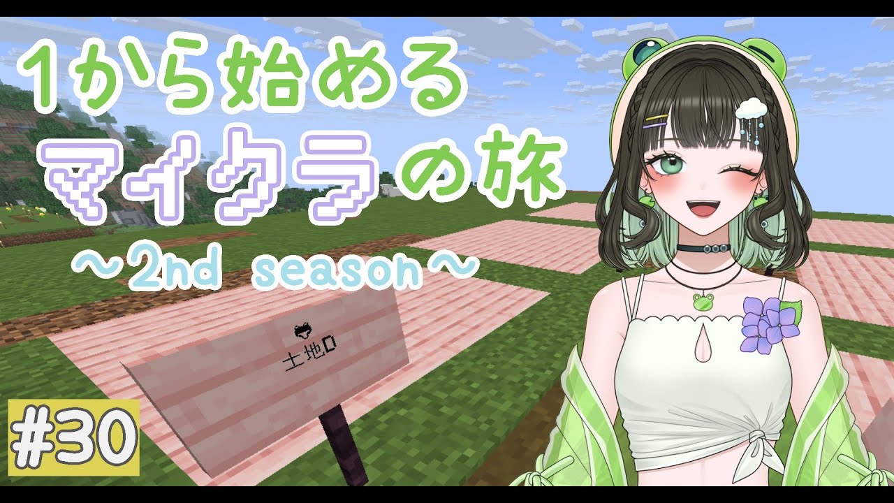 [#30]１から始めるマイクラの旅～参加型の準備するで！土地の確保から～