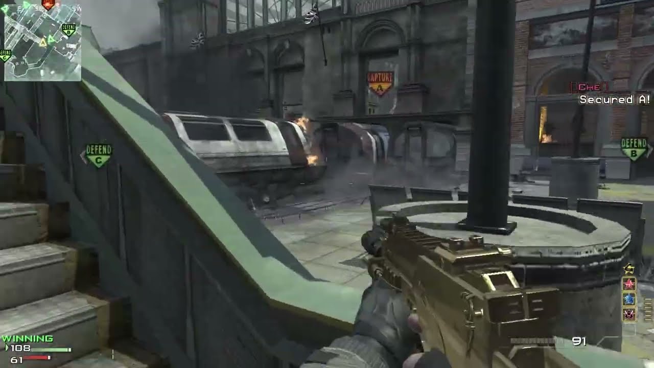 MW3 UNDERGROUND MOAB MP7