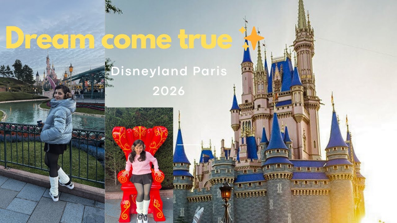 “First Time at Disneyland Paris 🇫🇷 | Honest Experience, Parade & Magical Fireworks ✨