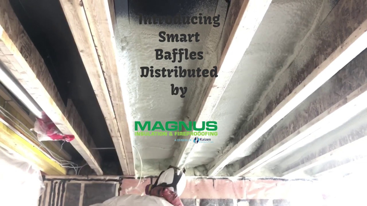 Ventilation under flat roofs.