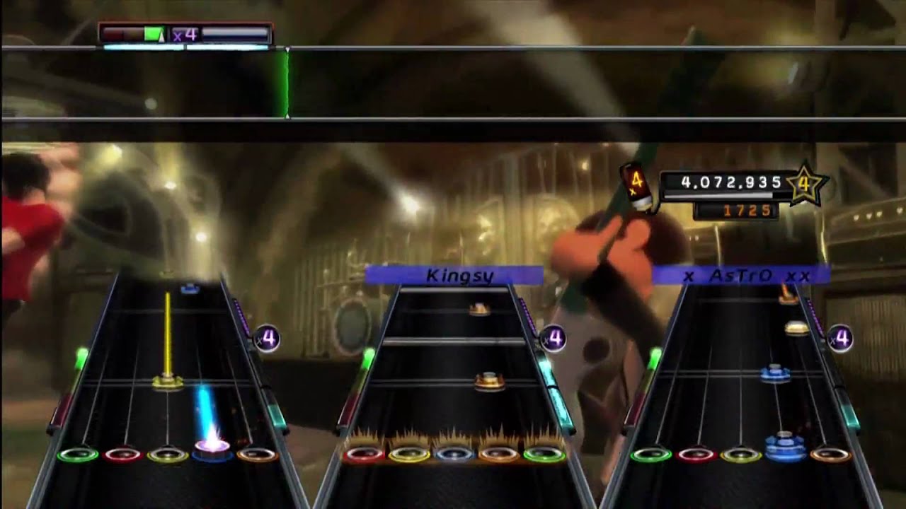 Stricken - Disturbed Expert+ Full Band Guitar Hero 5
