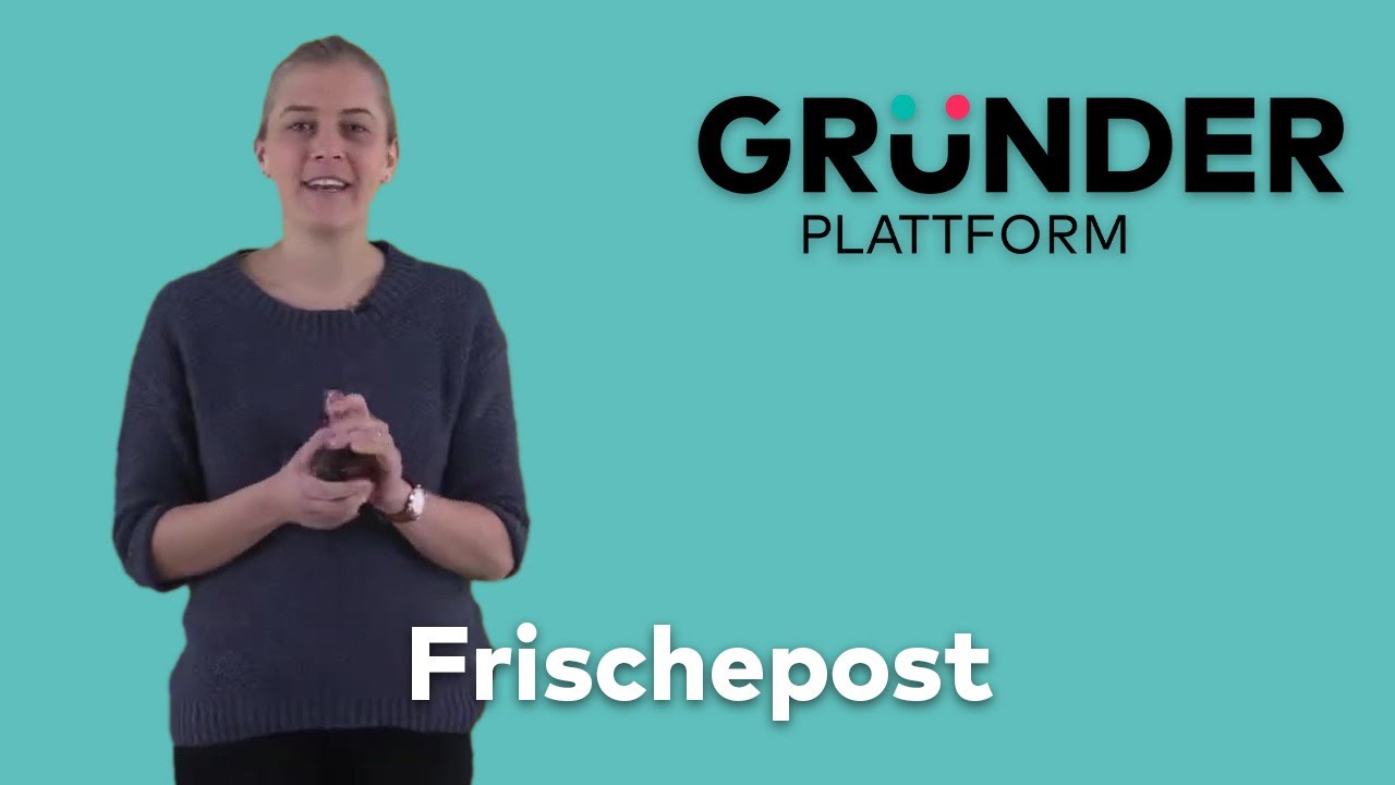 Frischepost: Der digitale Wochenmarkt! - die Gründerplattform
