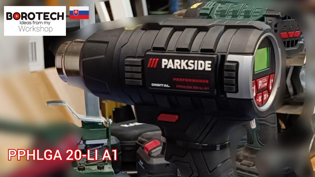 Аккумуляторная тепловая пушка PARKSIDE PERFORMANCE PPHLGA 20-LI A1.      #240