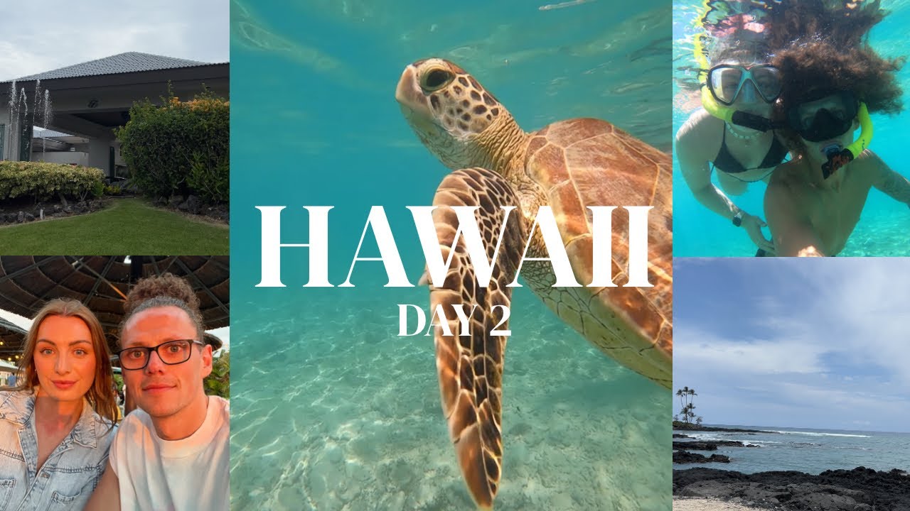 HAWAII VLOG | Day 2 - Fairmont Orchid tour & Snorkelling