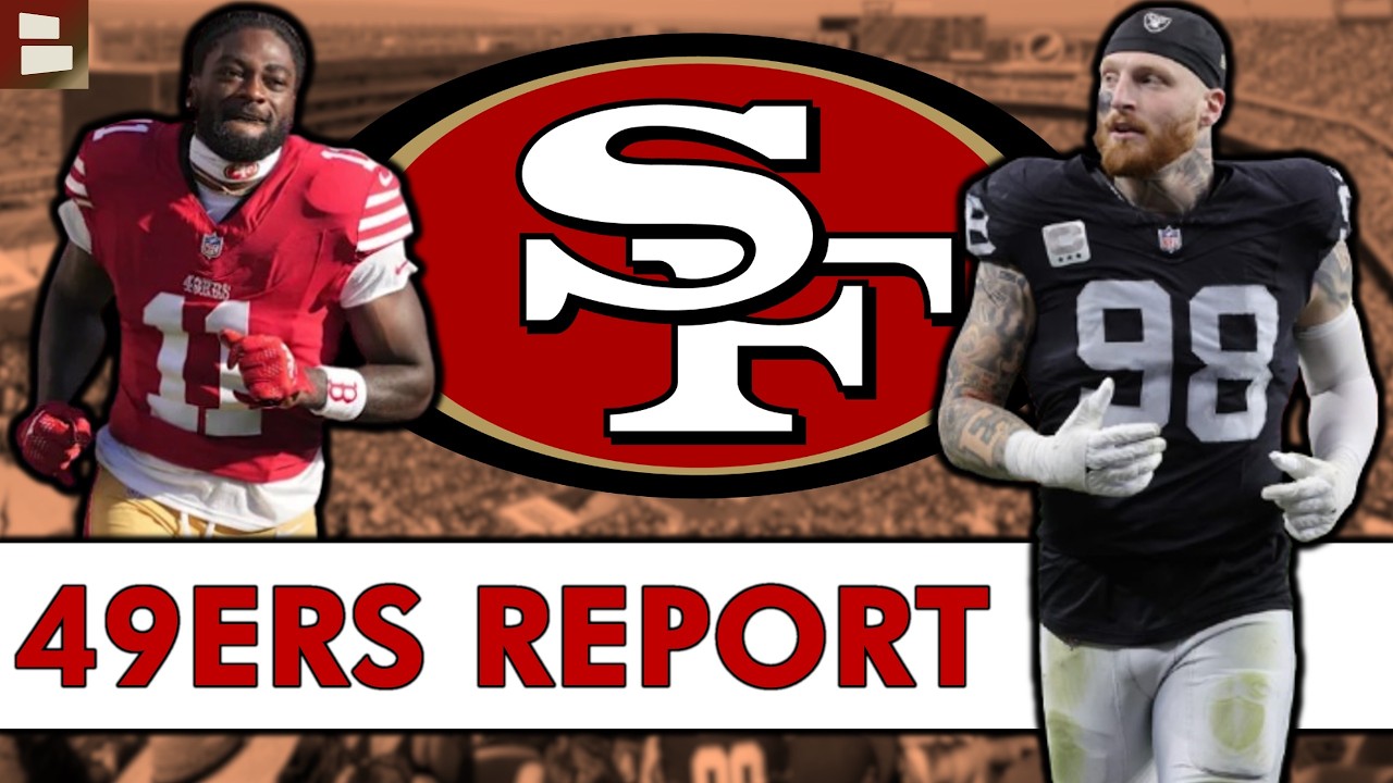 49ers Trade Rumors On A Blockbuster Maxx Crosby Trade ARE BACK + Brandon Aiyuk Gets Ripped