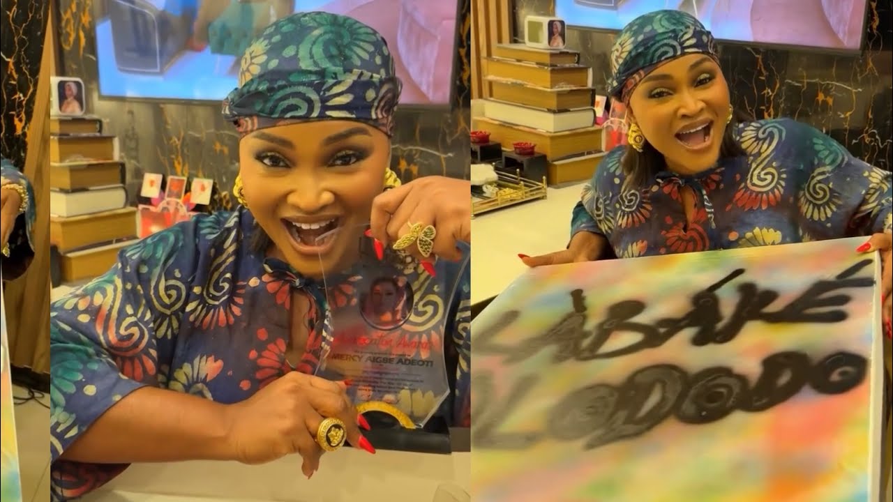 IYABO OJO INVITES MERCY AIGBE TO THE PREMIERE OF LABAKE OLODODO EPIC MOVIE