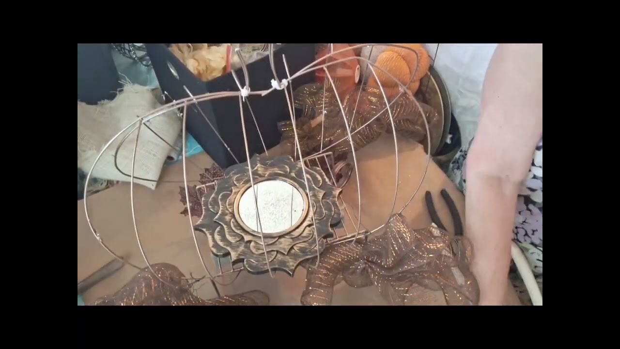 OMG!!! GLAM PUMPKIN CARRIAGE!!!DOLLAR TREE!!! FALL DECOR DIY!!!
