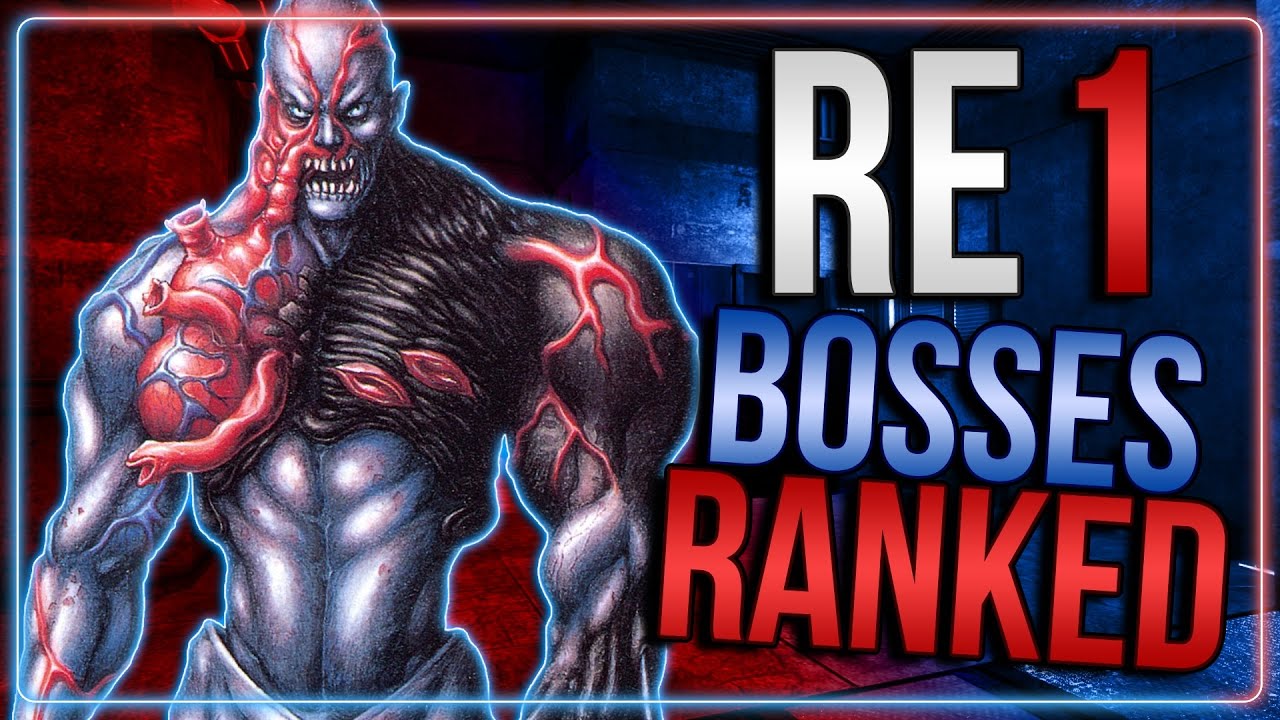 RESIDENT EVIL 1 (1996) BOSSES RANKED