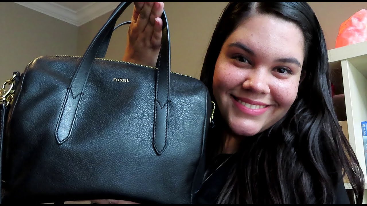What's In My Bag? Fossil Sydney Satchel