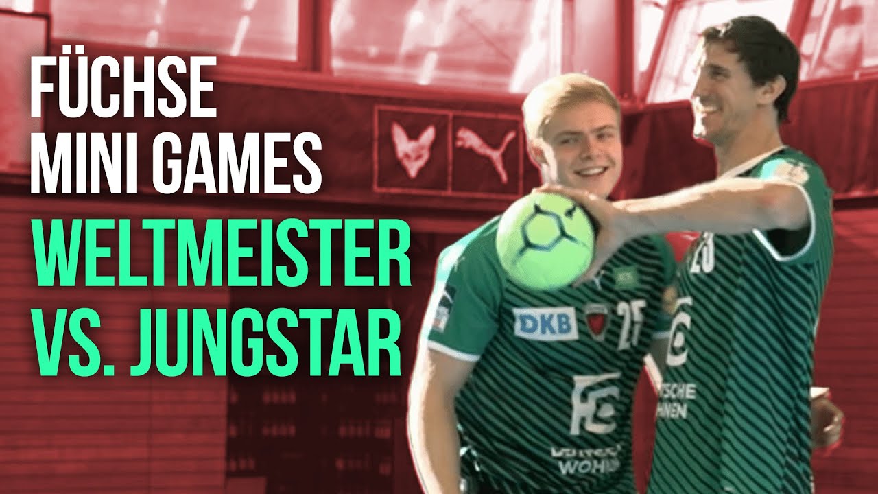 Lehrling-Langhoff kämpft gegen Veteran-Viran | Füchse Mini Games