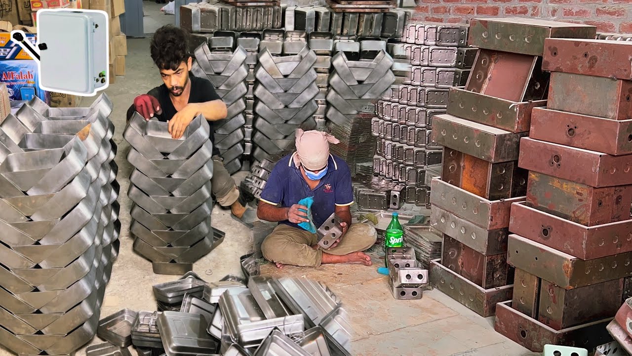 How Amazing Process Of Manufacturing Electronic(component)Power Main Switch|Mass Production Process