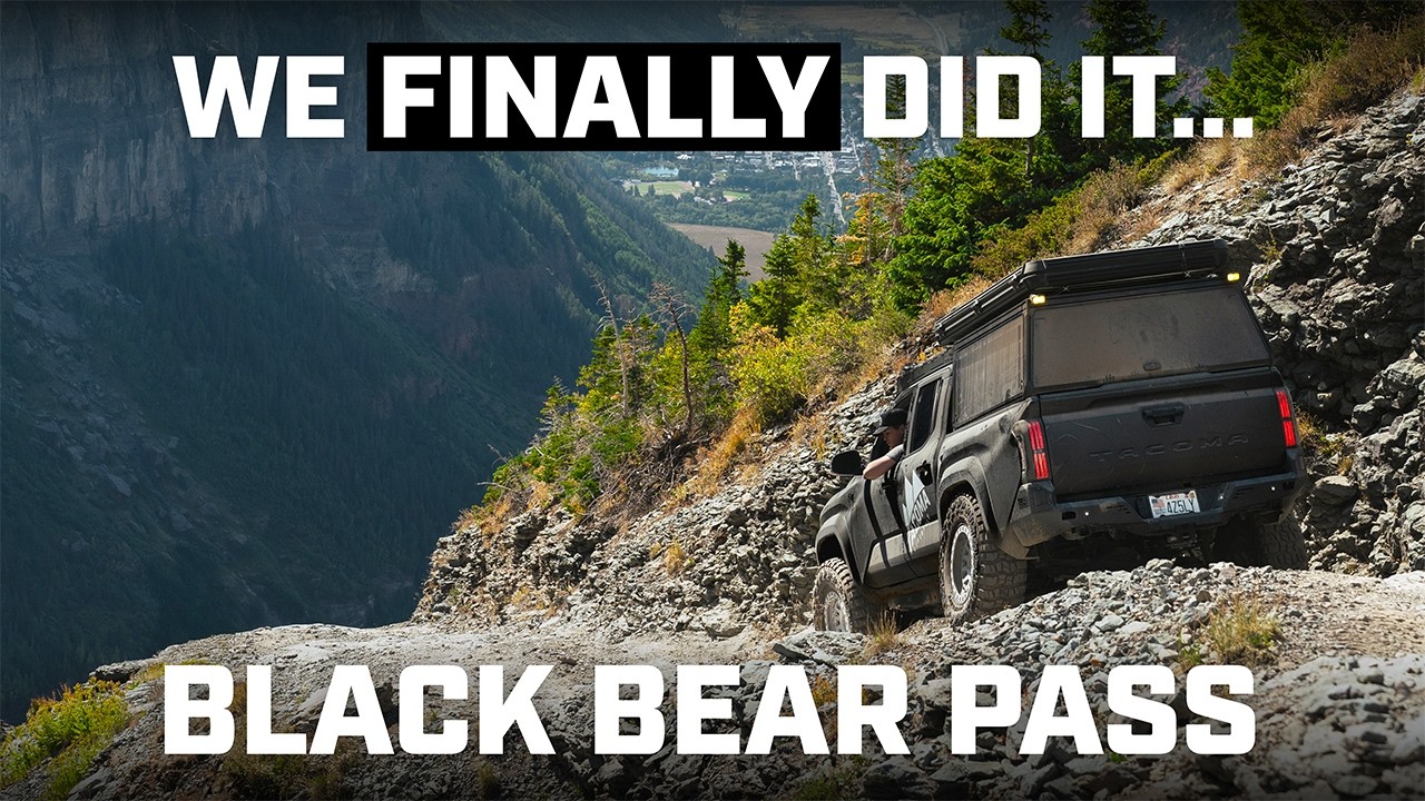 ПЕРВАЯ Tacoma 4-го поколения на перевале Black Bear Pass?