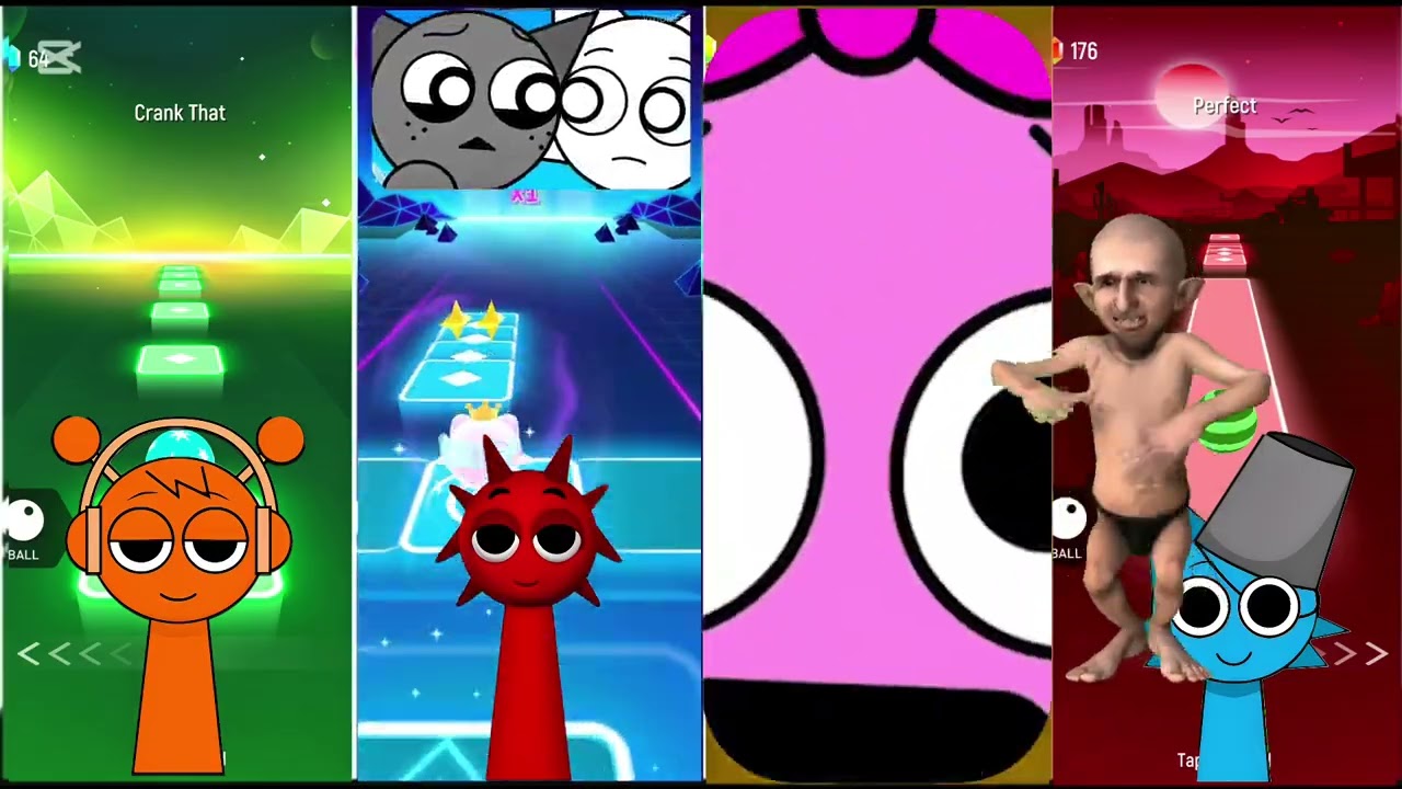 Paw Patrol Team Sky vs Ryder vs Rublle vs Chase Coffin Dance Music Tiles hop Edm Rush