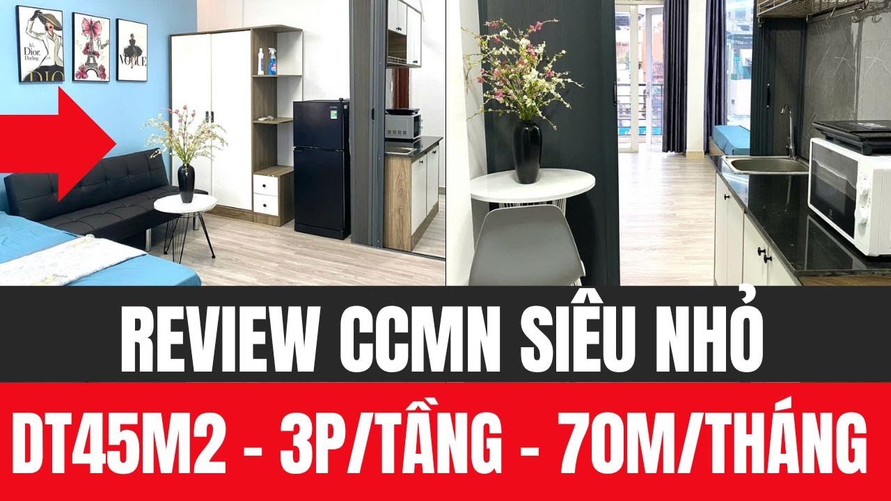 Review CCMN 40m2 chia 3 phòng, thu 70 triệu/tháng tại Mỹ Đình 