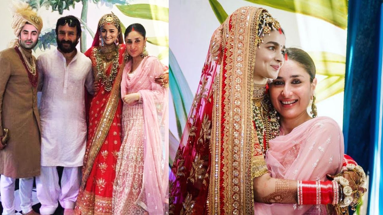 Alia भाभी शादी मुबारक हो, Alia Bhatt and Ranbir Kapoor Are Married Take Pheras in Family Presence