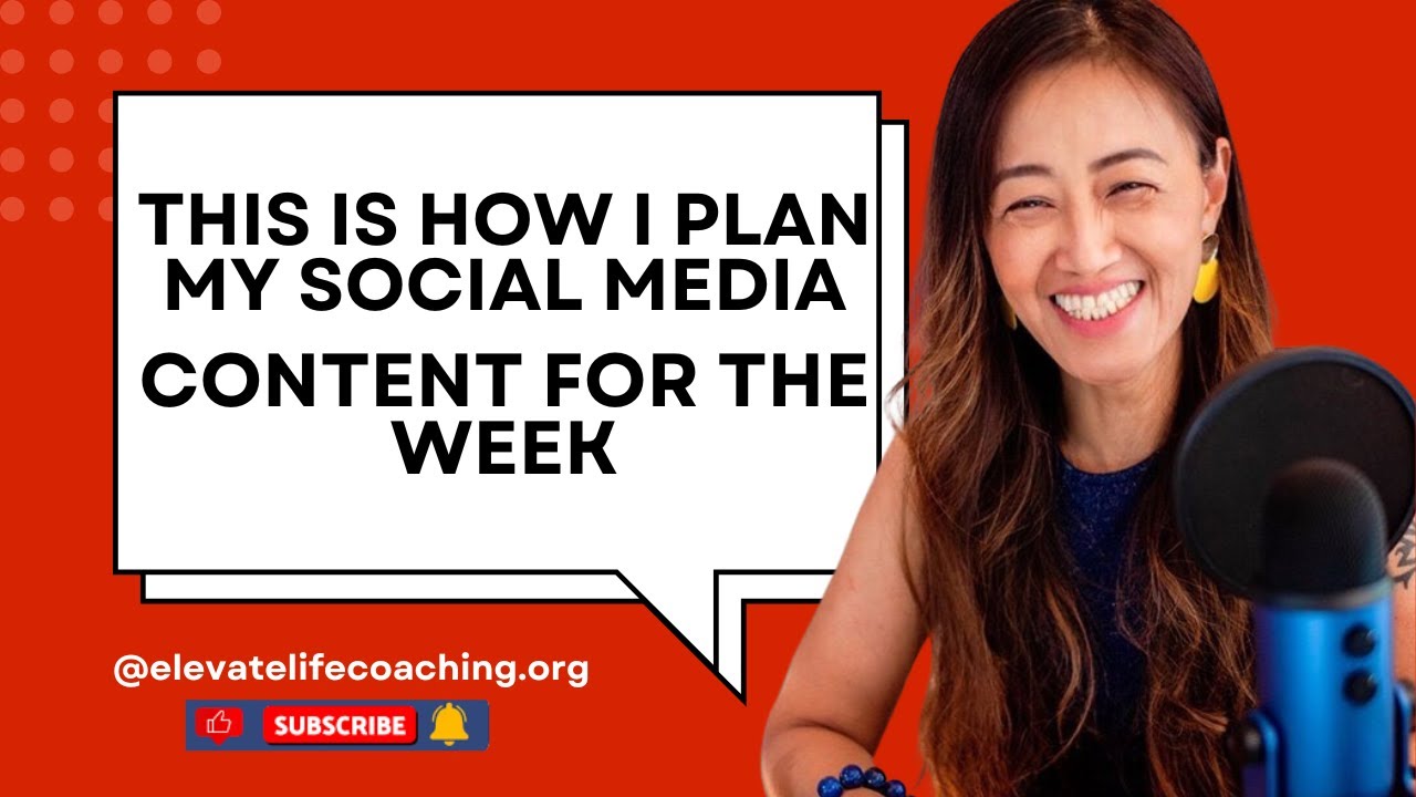 Social Media Content Strategy | My Weekly Routine | Visibility Marketing Coach
