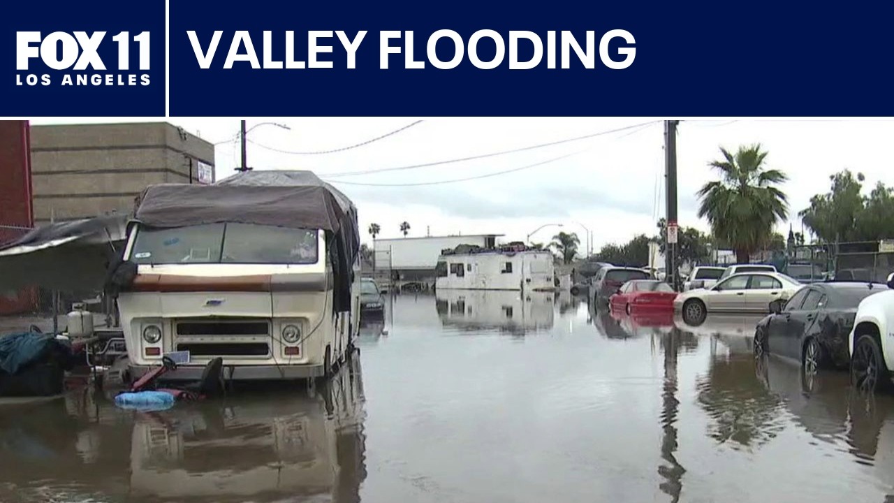 San Fernando Valley sees major flooding as first storm hits