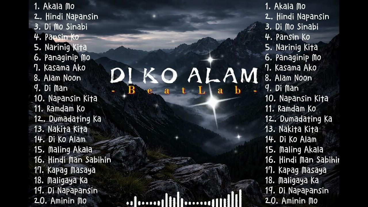 Di Ko Alam - Best OPM Hugot Love Song 2026 Playlist 💔