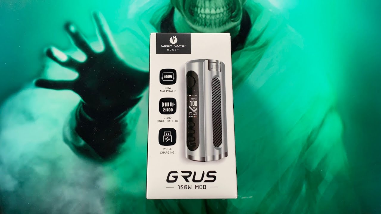 Box Grus 100W Lost Vape - Revue