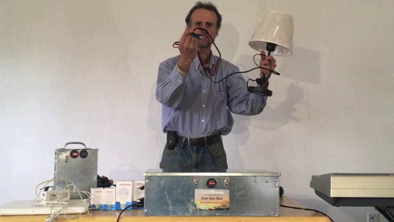 Assembly and Use of an Iron Sun Off-Grid Solar Kit
