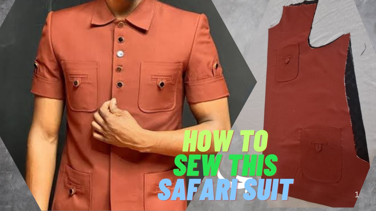 How to SEW this Safari Suit   Final Episode
