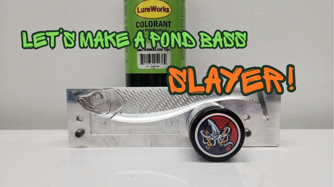 Давайте сделаем воблер для ловли прудового окуня!