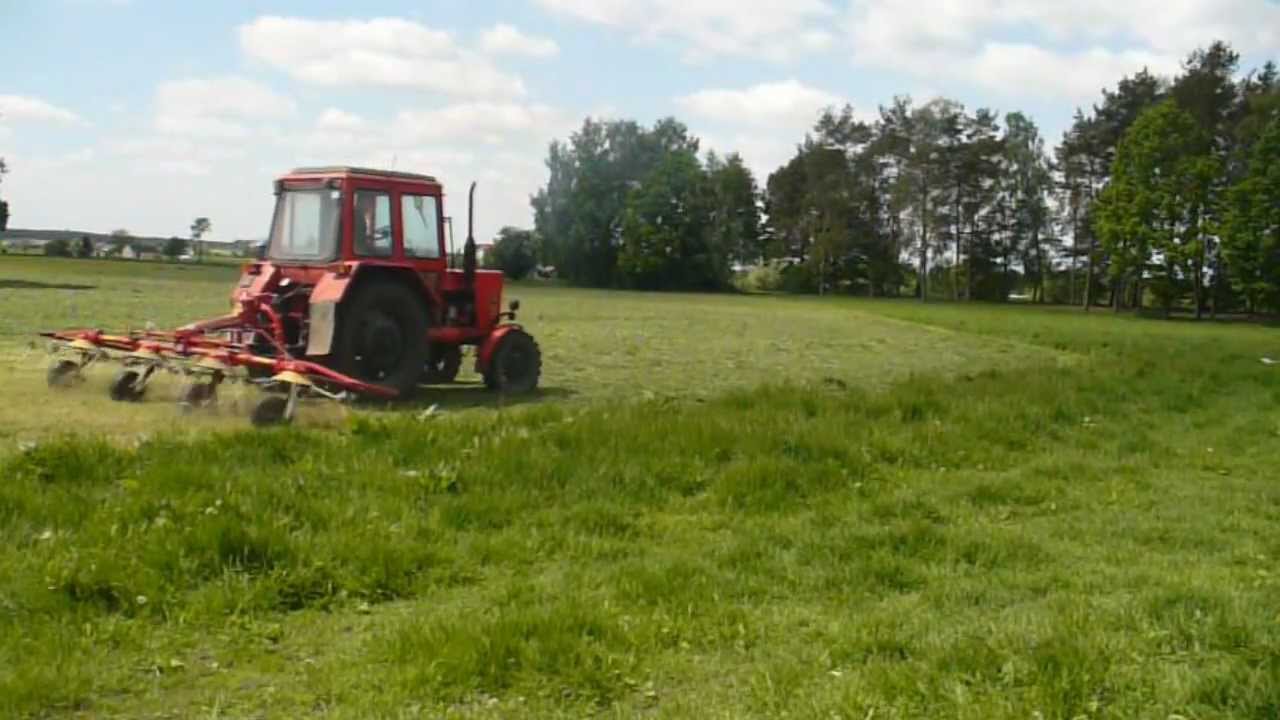 Sianokiszonka 2012 cz.II MTZ 50 + Pottinger hit 540 N ZDUNÓWEK
