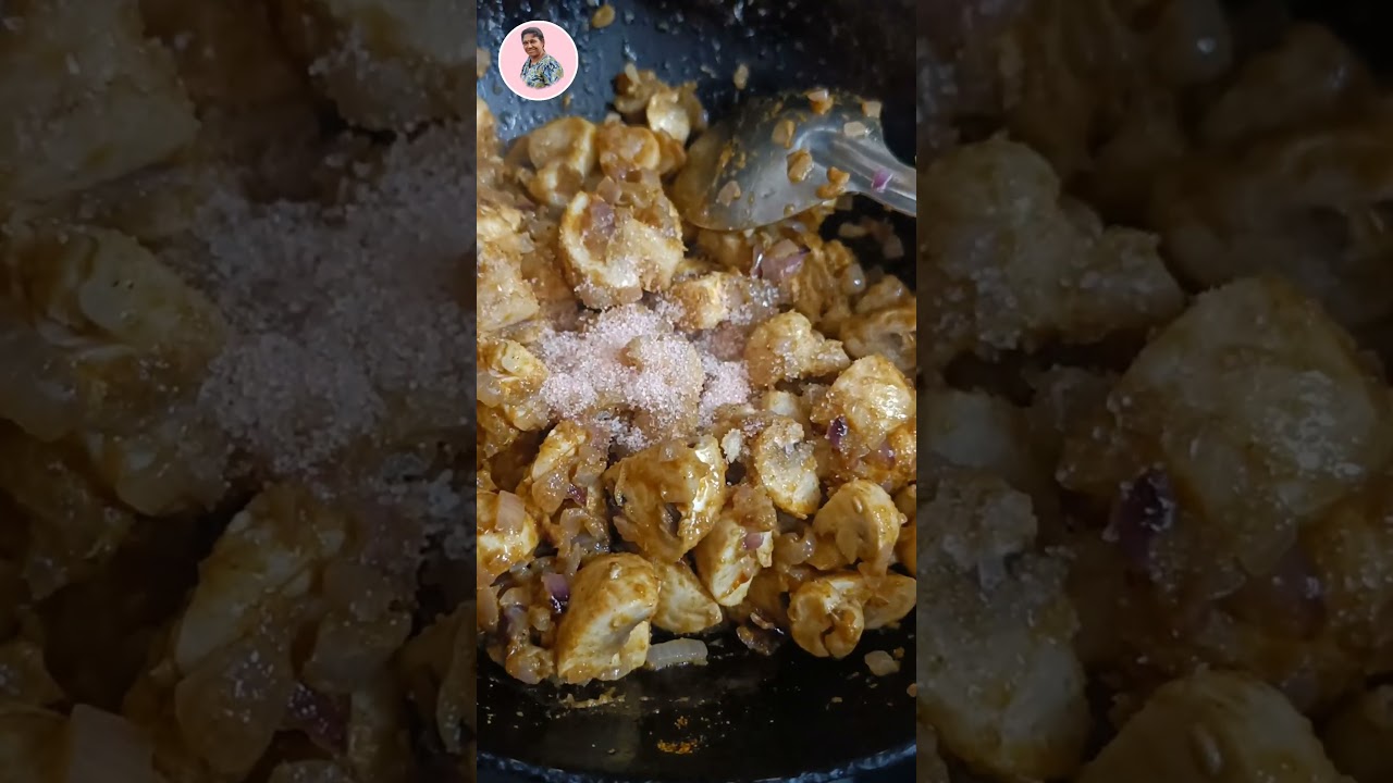 சுவையான Mushroom Pepper Fry 🤤
