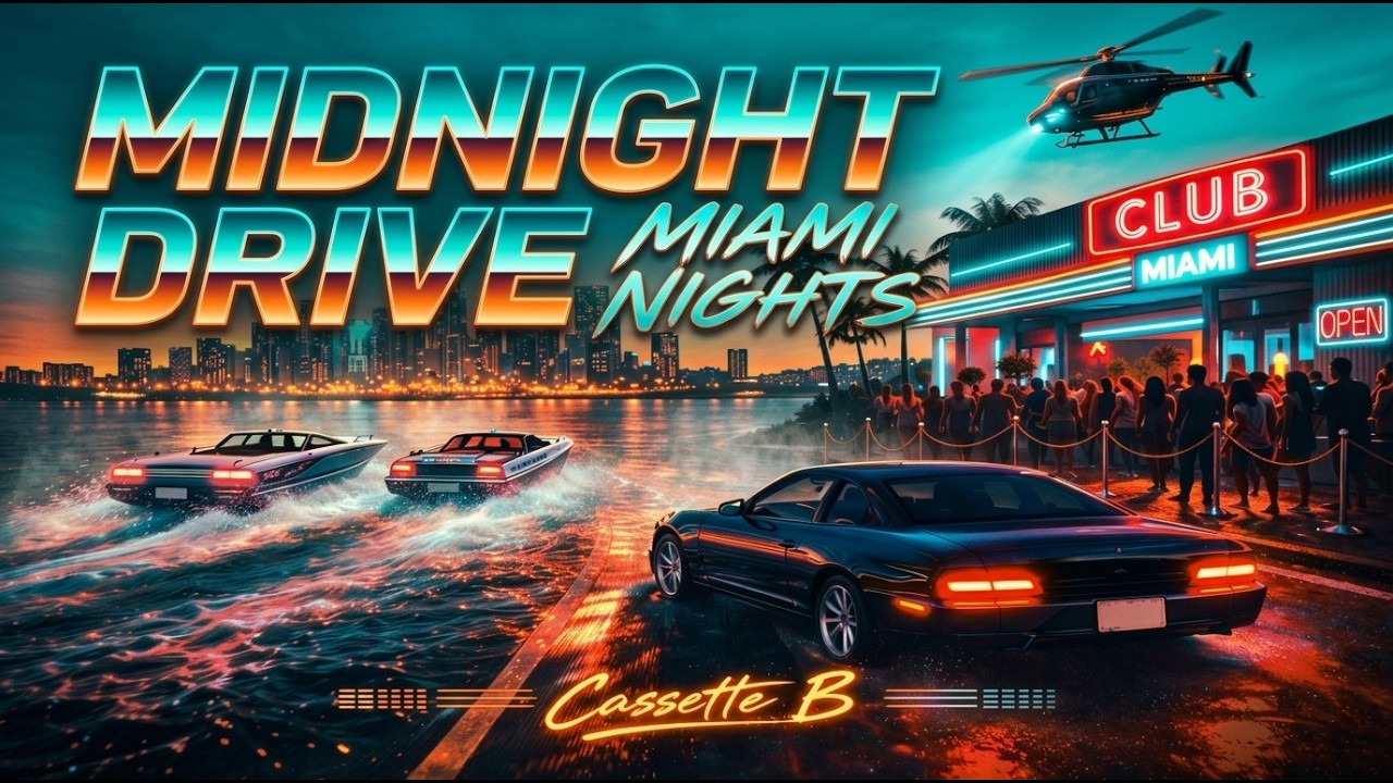 Midnight Drive – Lost in Miami Lights | Cassette Side B