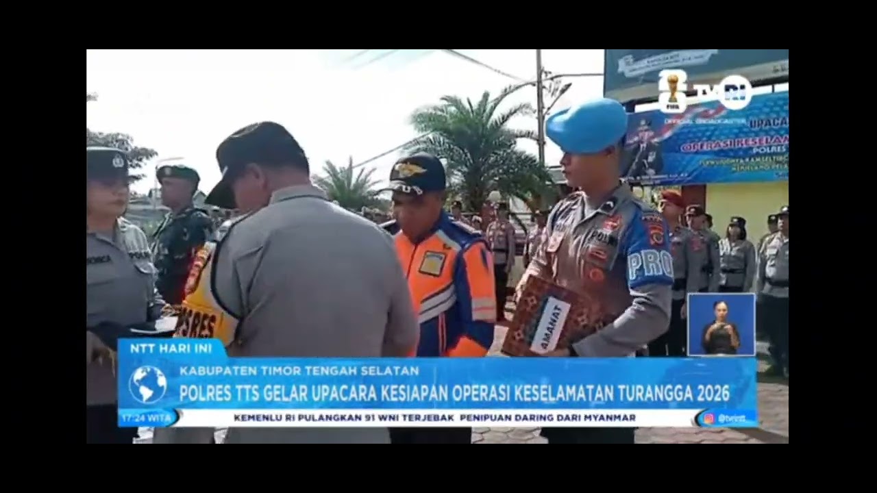 Operasi Turangga 2026 Resmi Dibuka, Polres TTS Perketat Pengamanan Jelang Idul Fitri