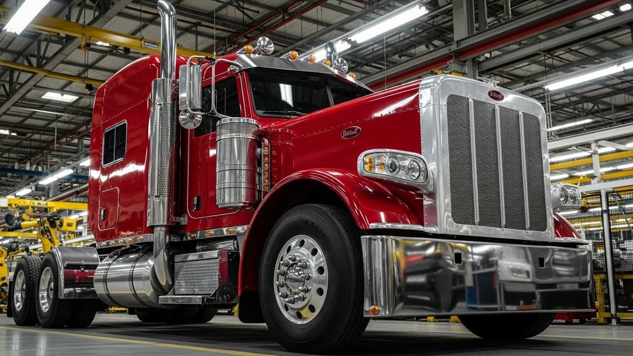 Inside the Peterbilt 389 Factory How America’s Most Iconic Semi Truck Is Built (Full Process)