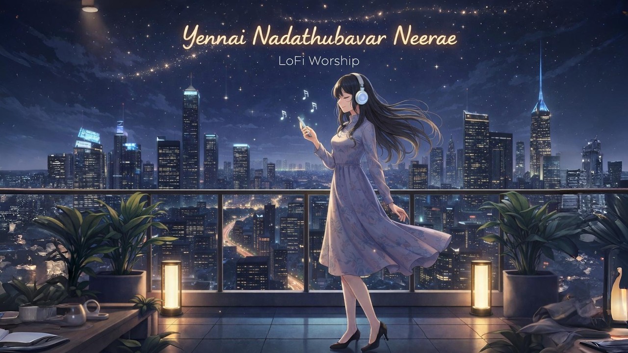 Yennai Nadathubavar Neerae - LoFI Worship | Tamil Christian Instrumental LoFi (Jasmin Inspired)🎶