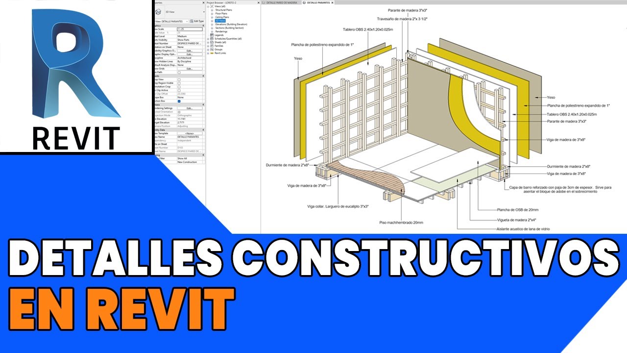 ✅&iquest;COMO CREAR DETALLES CONSTRUCTIVOS EN #REVIT NIVEL PRO?✅
