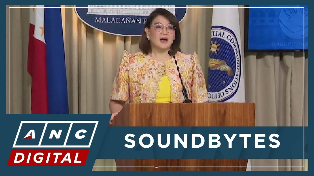 WATCH: Palace press briefing on gov't projects, ex-military 'bagmen', Marcos successor | ANC
