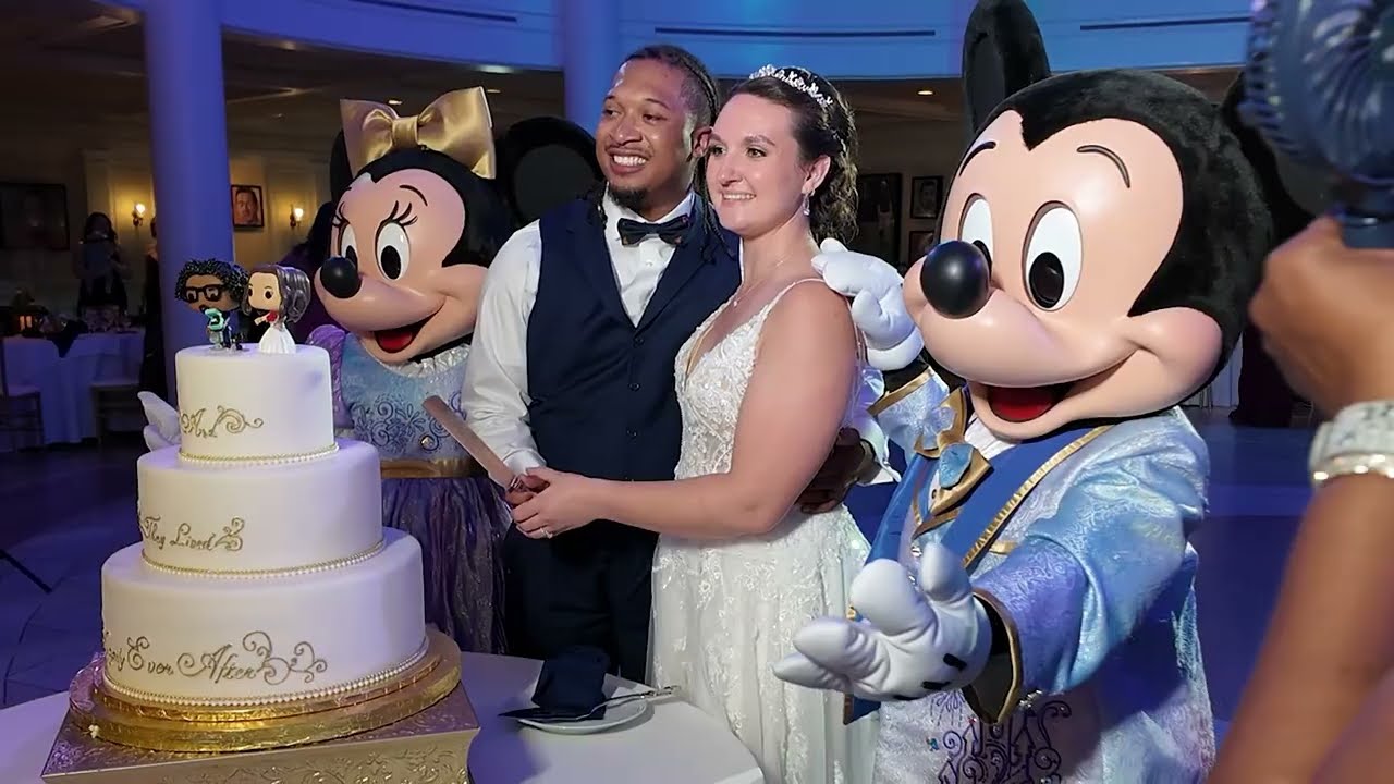 Katy + Jalen's Wedding Day at Disney World